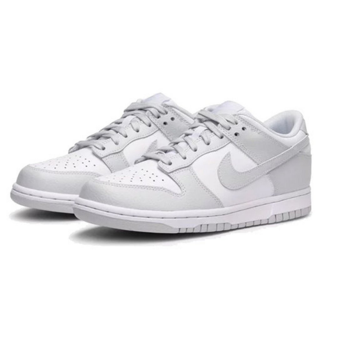 Nike Dunk Low 'Pure Platinum White'- Streetwear Fashion - ellesey.com