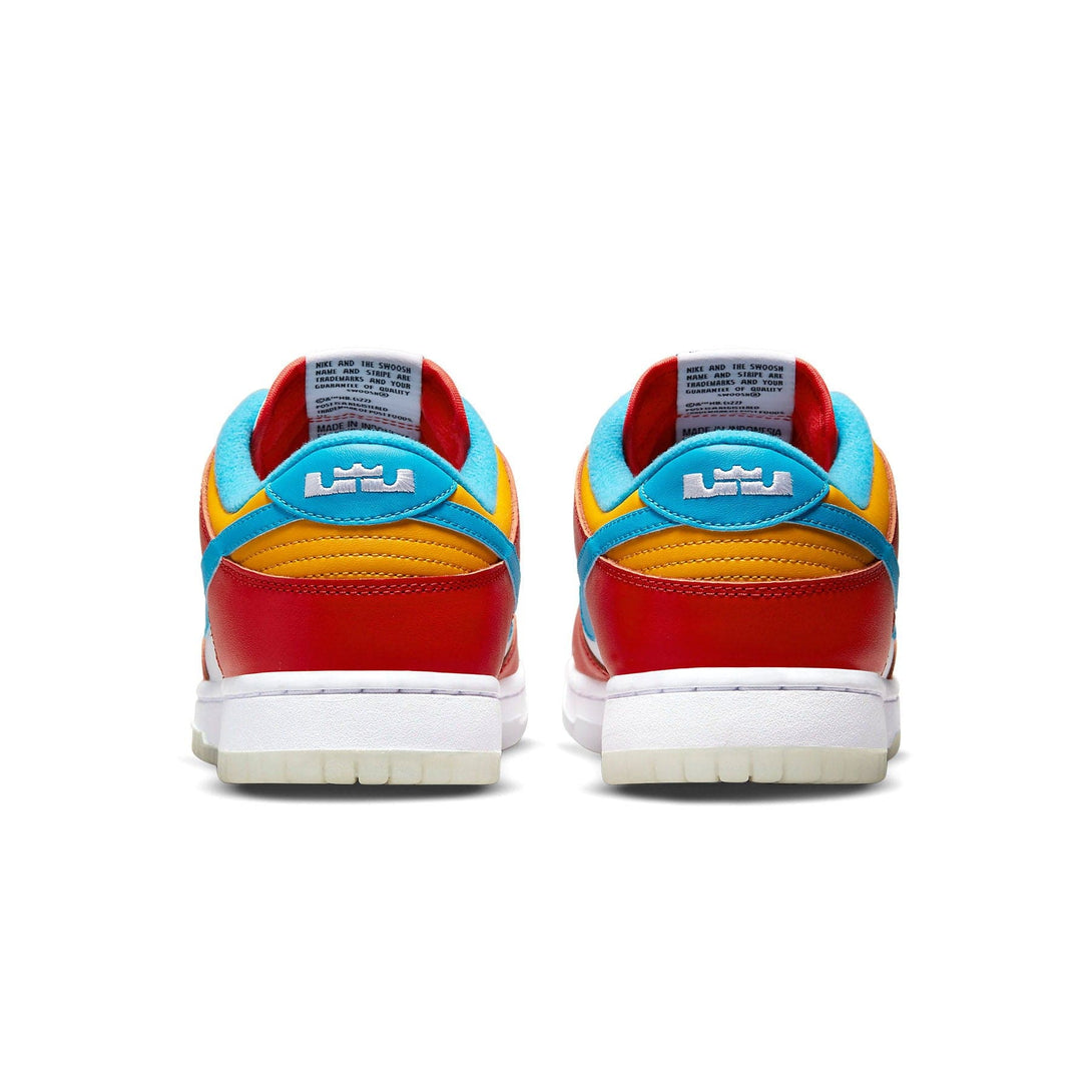 Nike Dunk Low QS 'LeBron James Fruity Pebbles'- Streetwear Fashion - ellesey.com