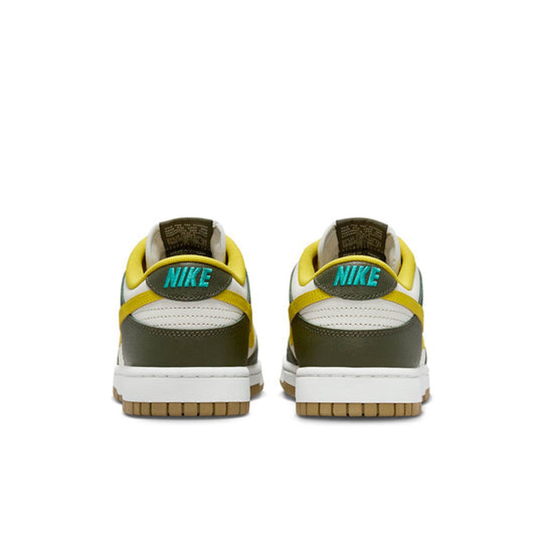 Nike Dunk Low Retro PRM 'Cargo Khaki Vivid Sulfur'- Streetwear Fashion - ellesey.com