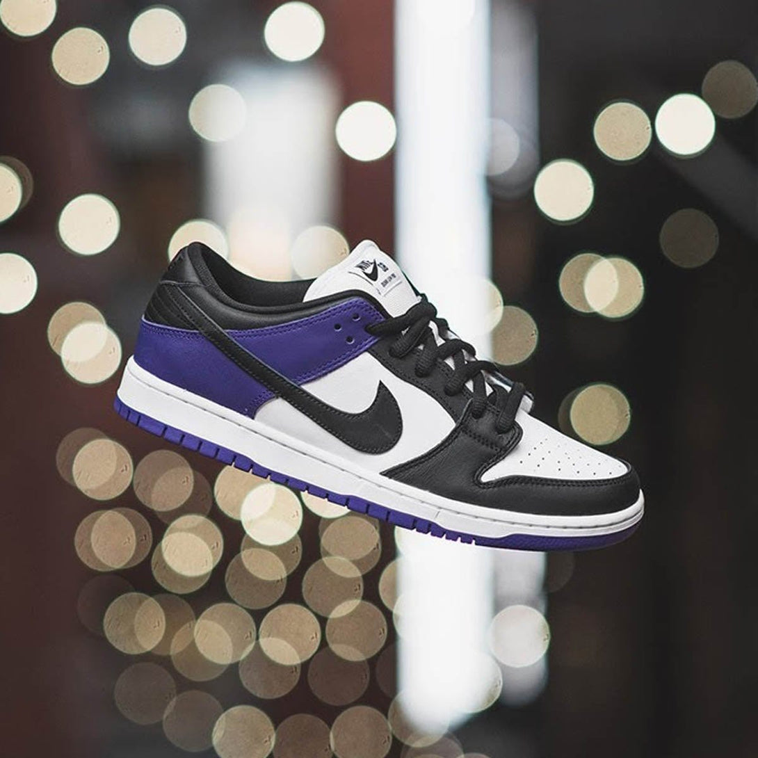 Nike Dunk Low SB 'Court Purple'- Streetwear Fashion - ellesey.com