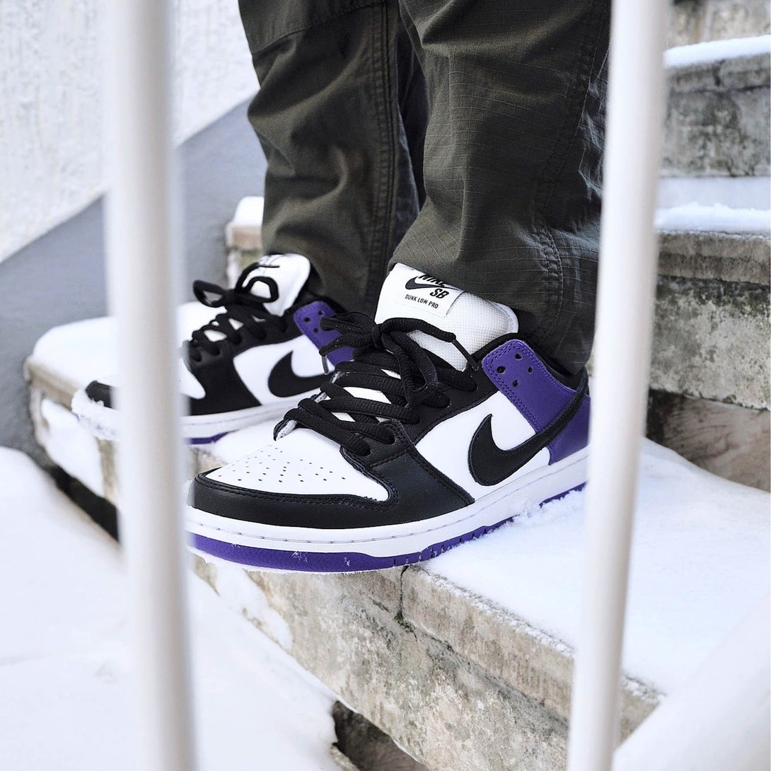 Nike Dunk Low SB 'Court Purple'- Streetwear Fashion - ellesey.com