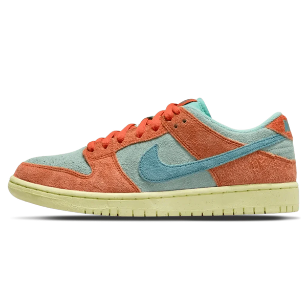 Nike Dunk Low SB 'Orange Emerald Rise'- Streetwear Fashion - ellesey.com