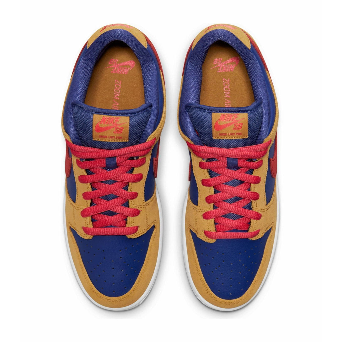 Nike Dunk Low SB 'Wheat Dark Purple'- Streetwear Fashion - ellesey.com