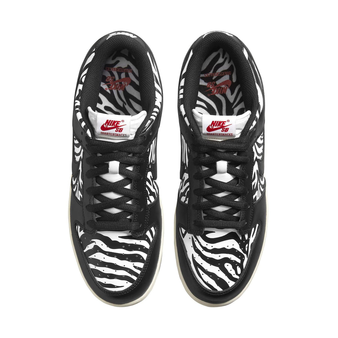 Nike Dunk Low SB x Quartersnacks 'Little Debbie's Zebra Cakes'- Streetwear Fashion - ellesey.com