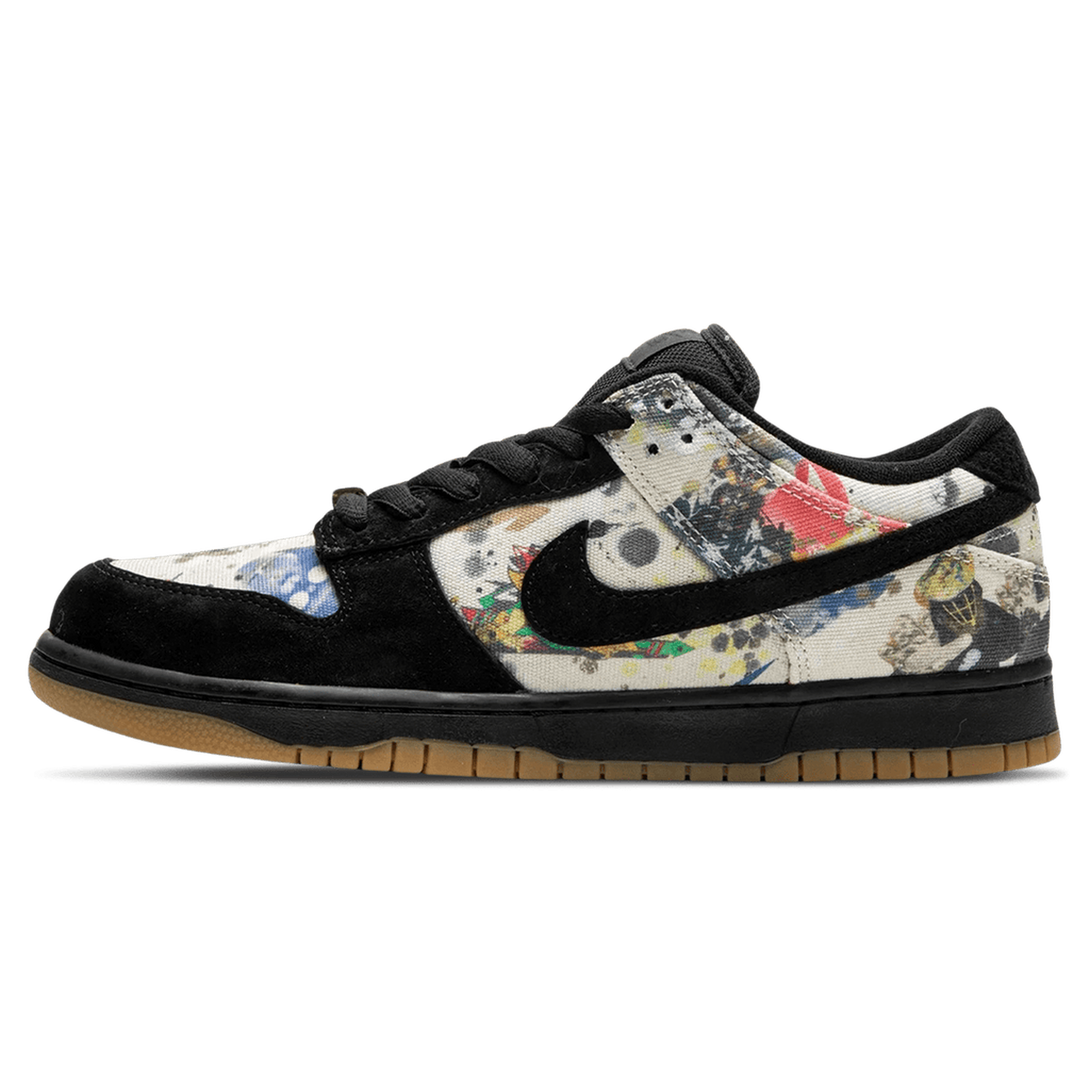 Nike Dunk Low SB x Supreme 'Rammellzee'- Streetwear Fashion - ellesey.com