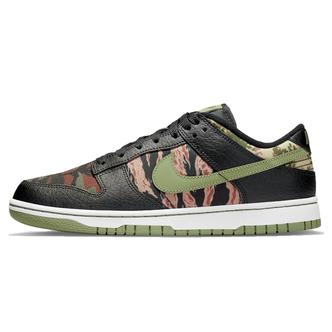 Nike Dunk Low SE 'Black Multi-Camo'- Streetwear Fashion - ellesey.com