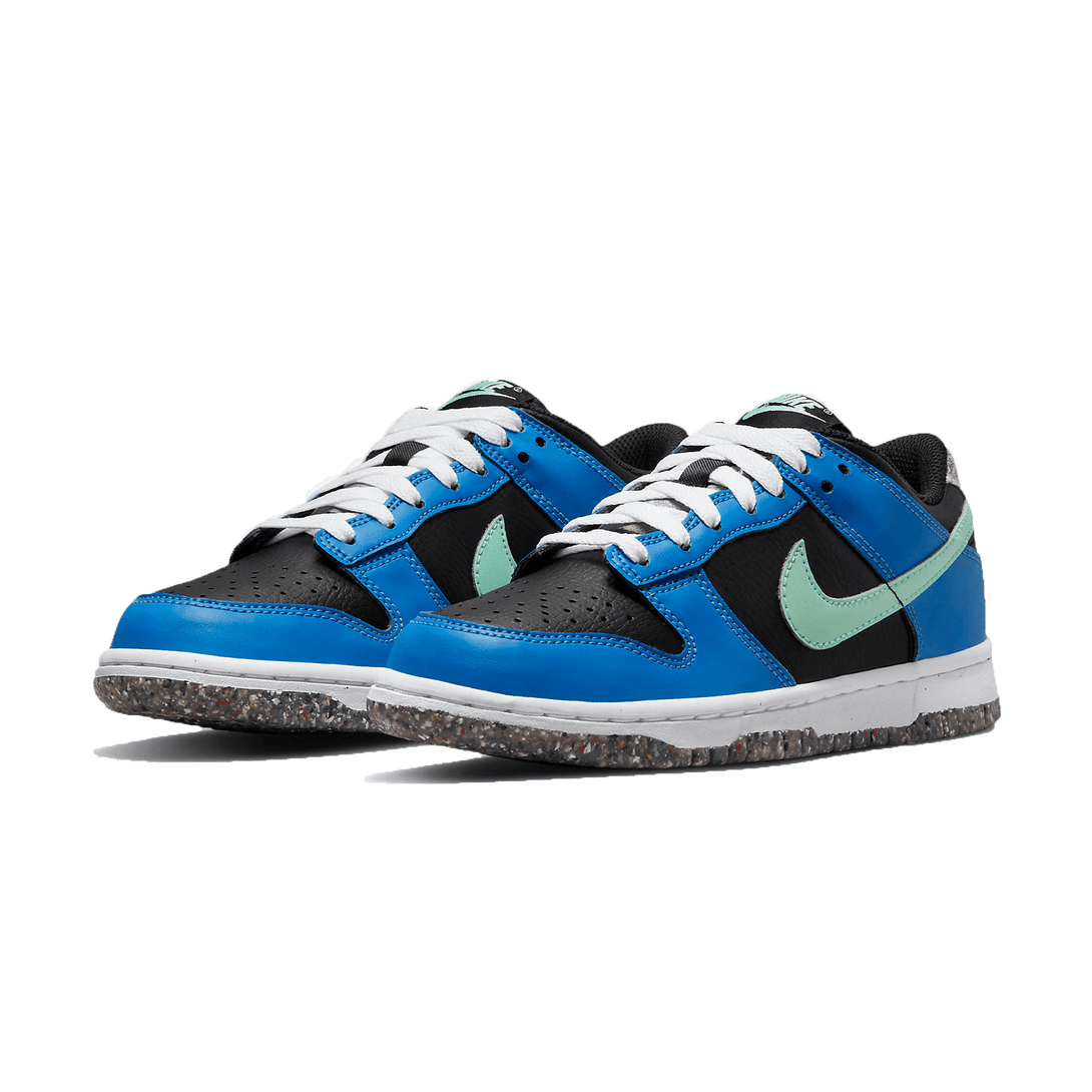 Nike Dunk Low SE GS 'Black Light Photo Blue Mint Foam'- Streetwear Fashion - ellesey.com