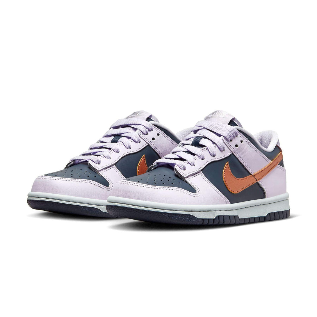 Nike Dunk Low SE GS 'Copper Swoosh'- Streetwear Fashion - ellesey.com