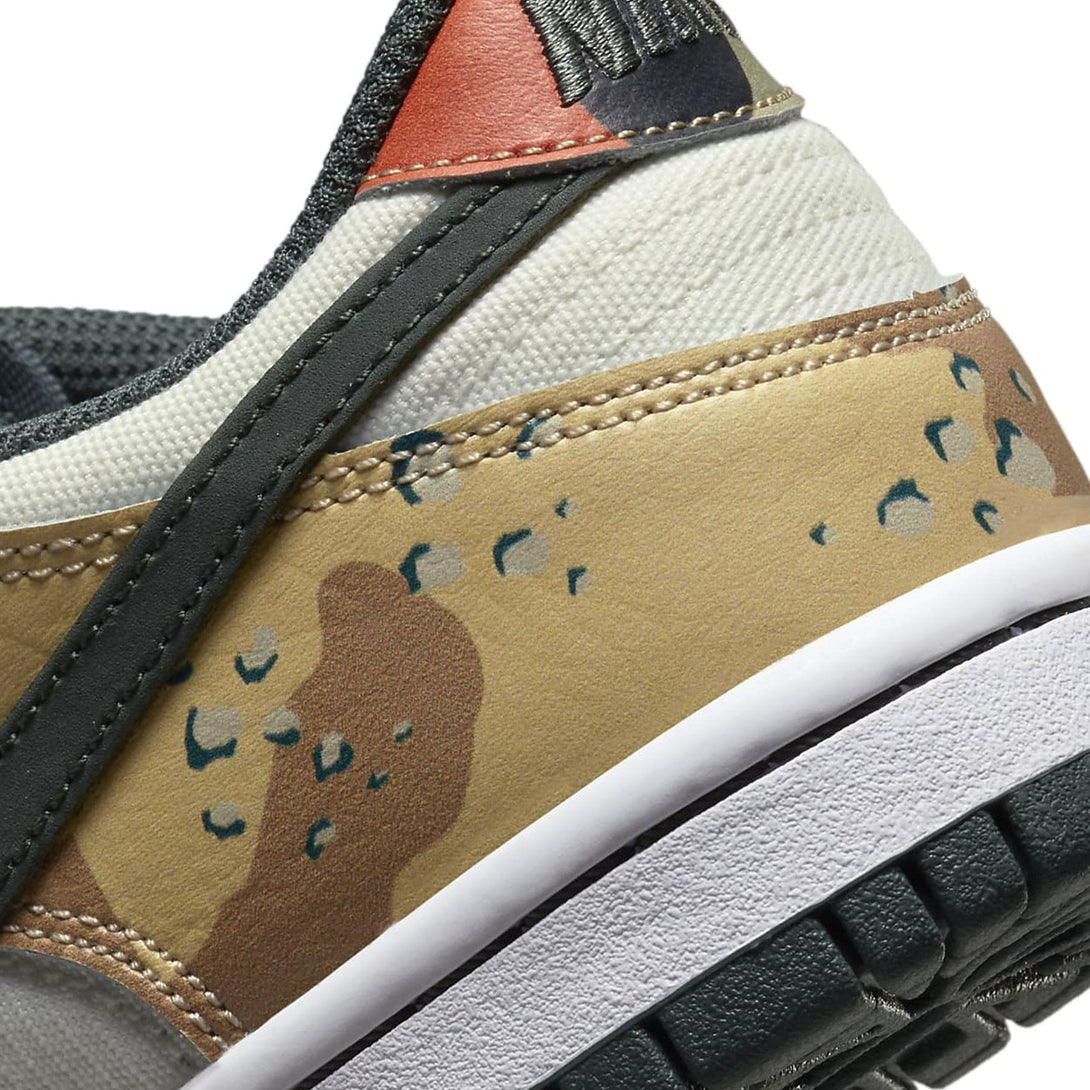 Nike Dunk Low SE GS 'Sail Multi-Camo'- Streetwear Fashion - ellesey.com