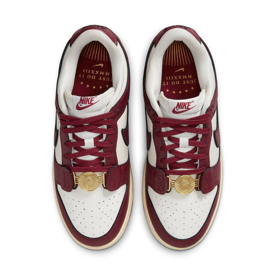 Nike Dunk Low SE 'Just Do It Sail Team Red'- Streetwear Fashion - ellesey.com