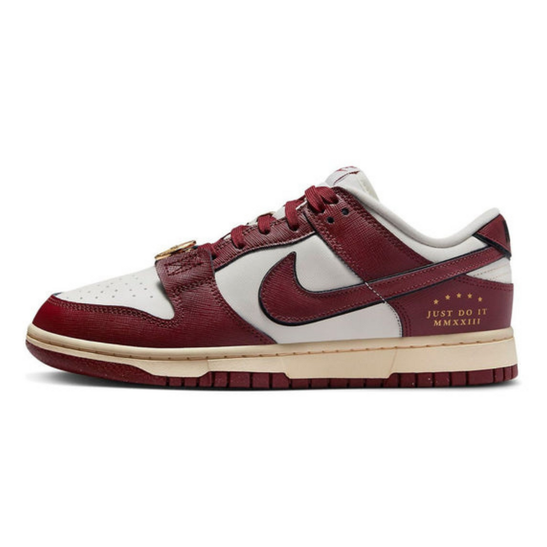 Nike Dunk Low SE 'Just Do It Sail Team Red'- Streetwear Fashion - ellesey.com