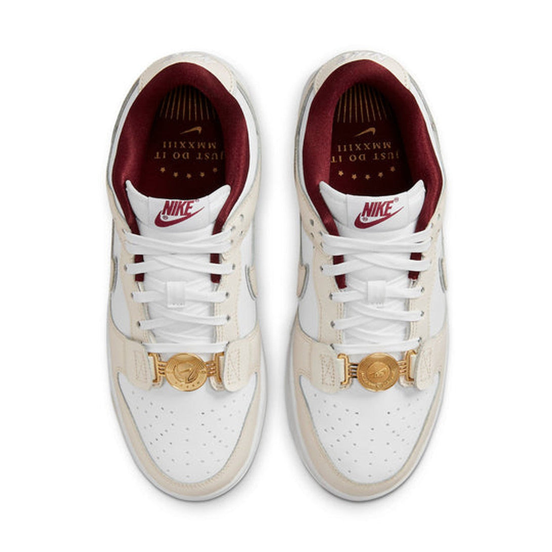 Nike Dunk Low SE Just Do It 'White Phantom'- Streetwear Fashion - ellesey.com