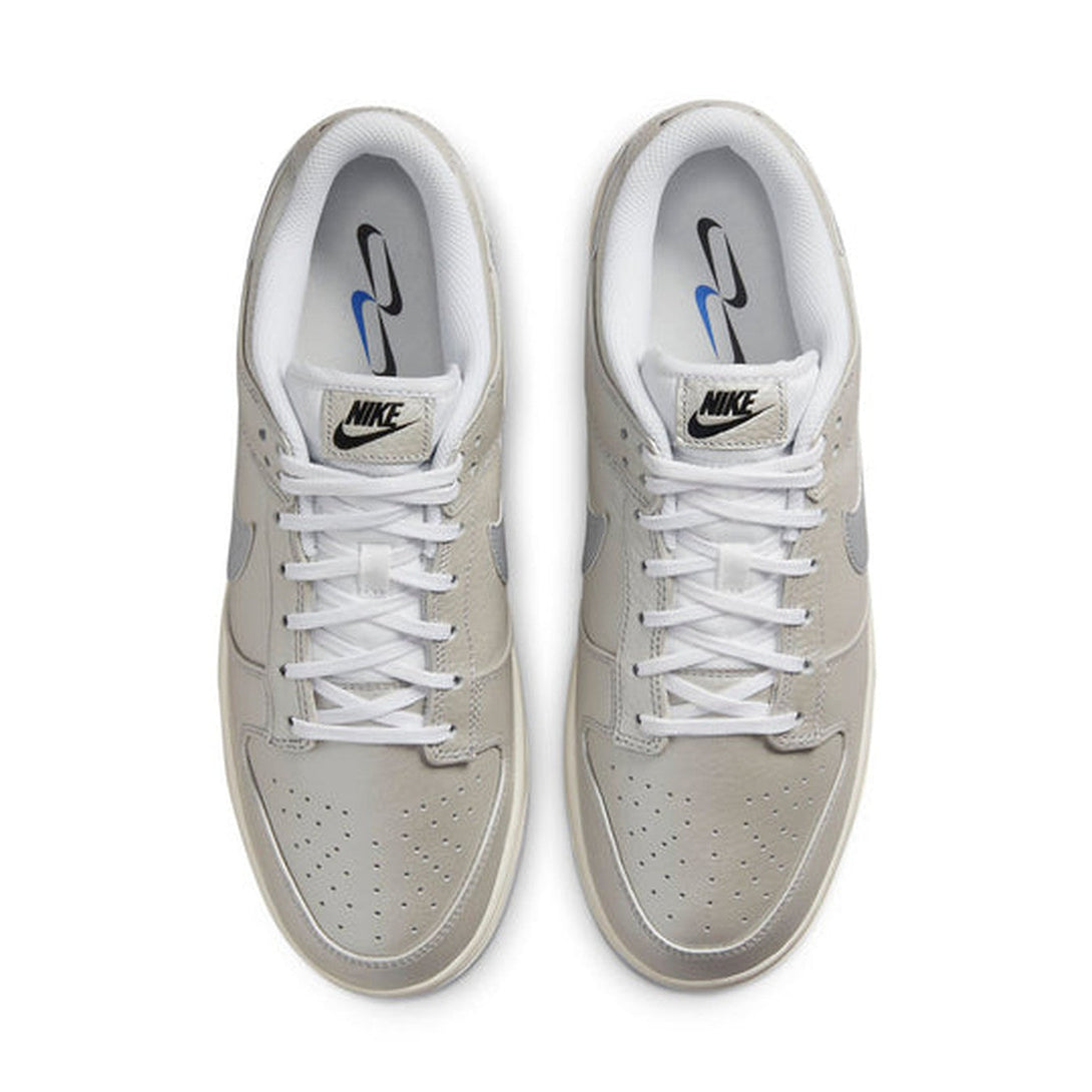 Nike Dunk Low SE 'Metallic Silver'- Streetwear Fashion - ellesey.com