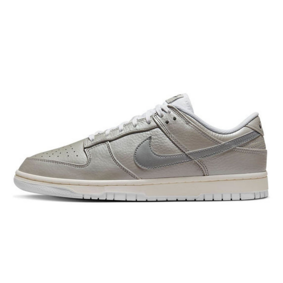 Nike Dunk Low SE 'Metallic Silver'- Streetwear Fashion - ellesey.com