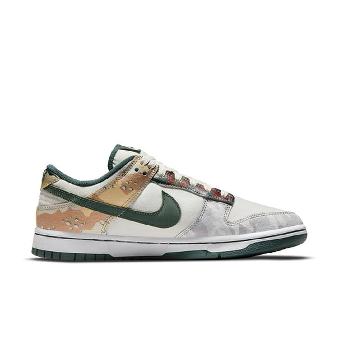 Nike Dunk Low SE 'Sail Multi-Camo'- Streetwear Fashion - ellesey.com