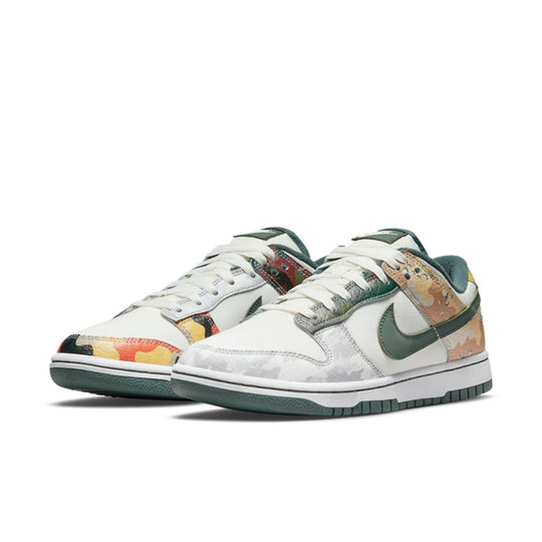 Nike Dunk Low SE 'Sail Multi-Camo'- Streetwear Fashion - ellesey.com