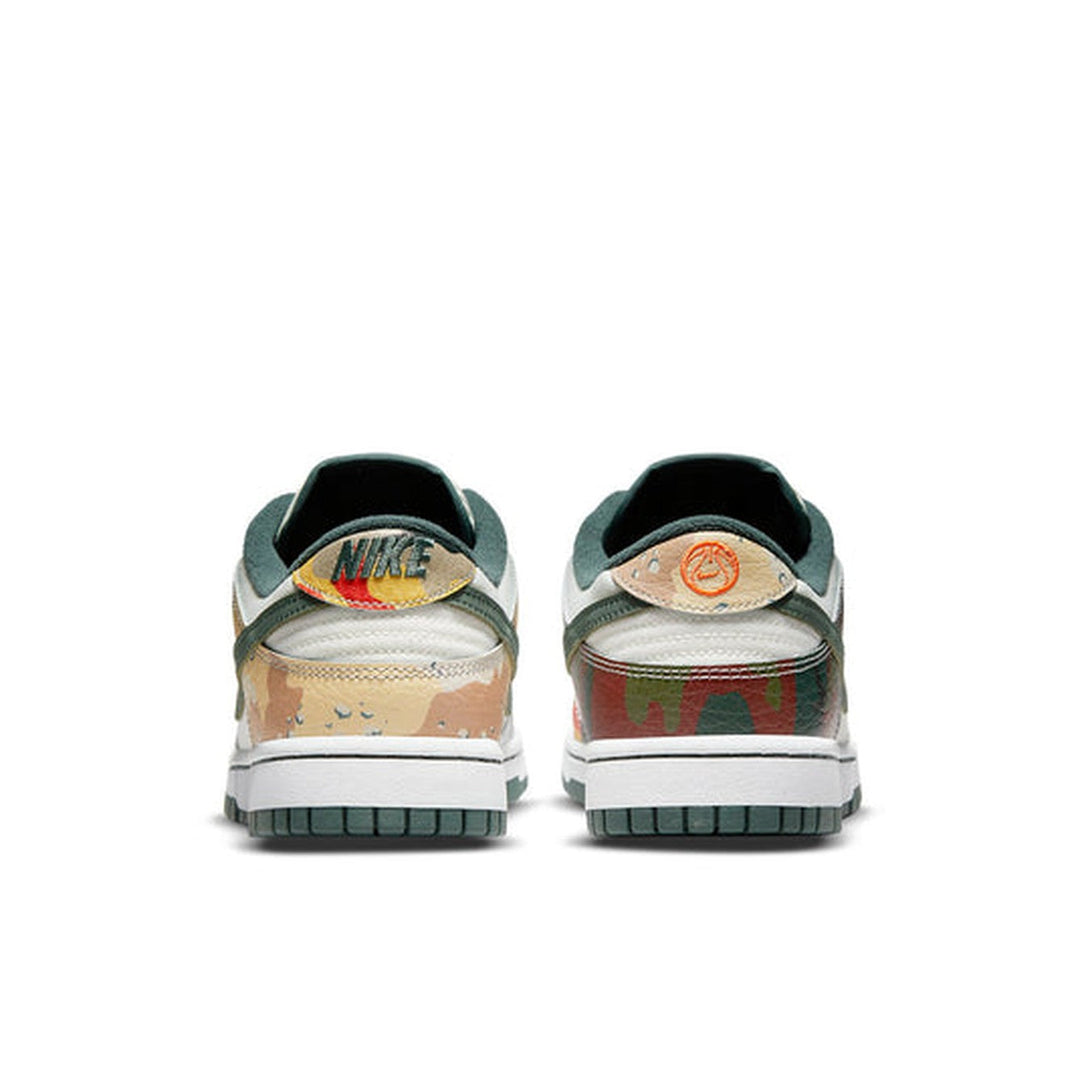 Nike Dunk Low SE 'Sail Multi-Camo'- Streetwear Fashion - ellesey.com