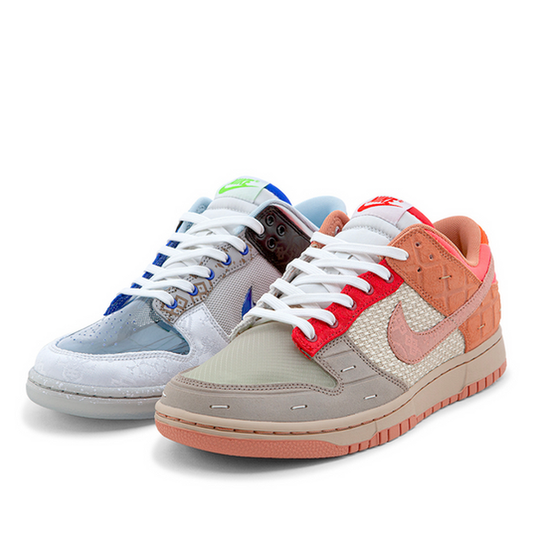 Nike Dunk Low SP 'What The CLOT'- Streetwear Fashion - ellesey.com