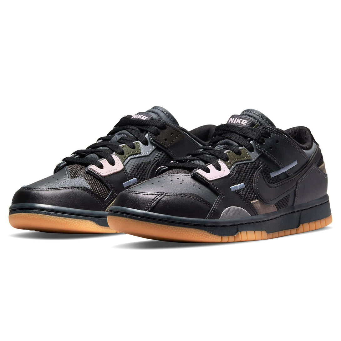 Nike Dunk Low Scrap 'Black'- Streetwear Fashion - ellesey.com