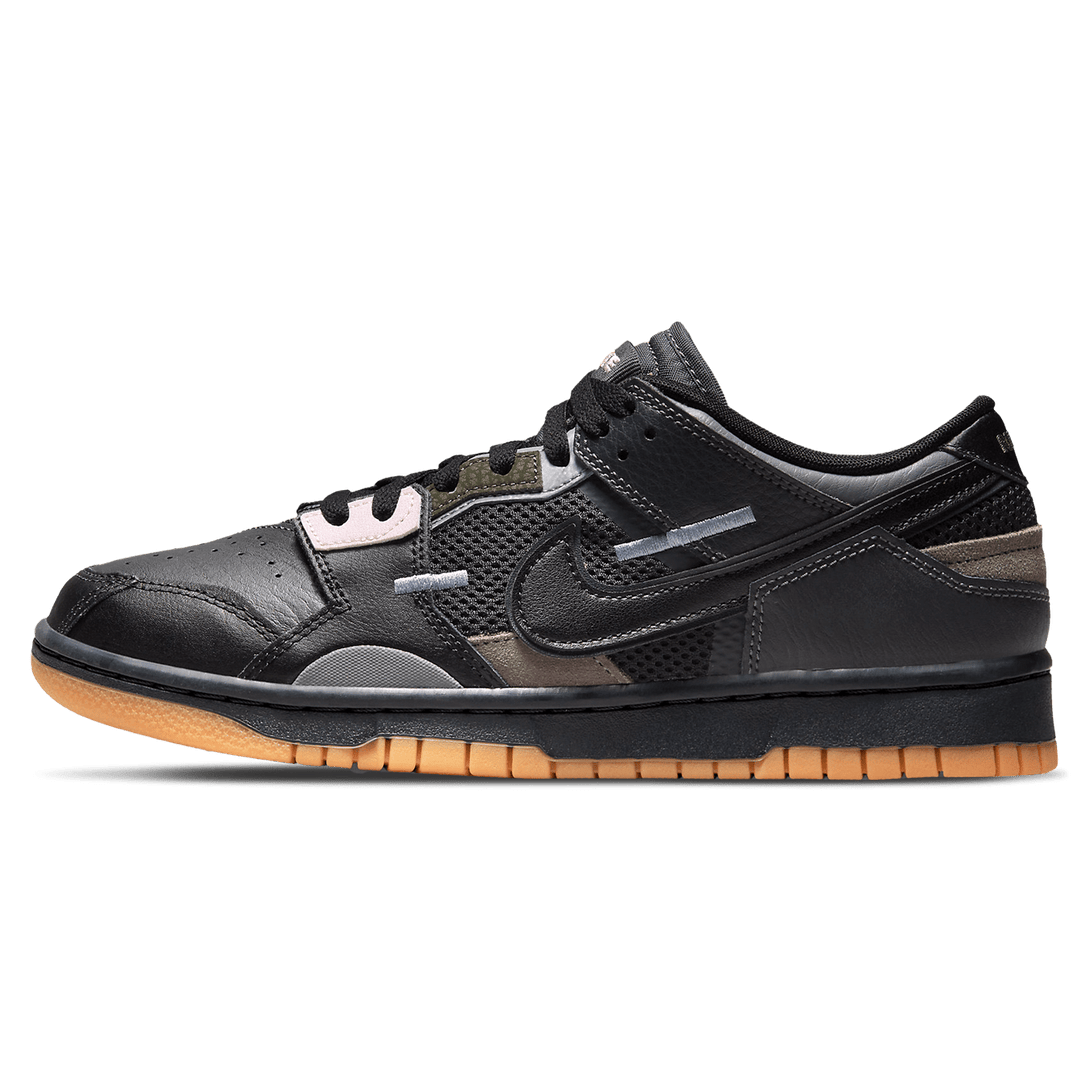 Nike Dunk Low Scrap 'Black'- Streetwear Fashion - ellesey.com