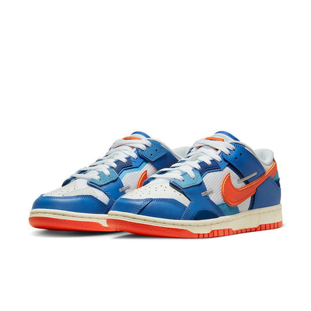 Nike Dunk Low Scrap 'Knicks'- Streetwear Fashion - ellesey.com