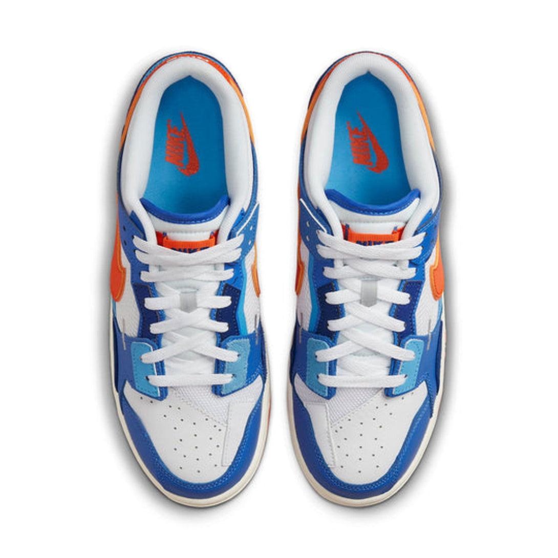 Nike Dunk Low Scrap 'Knicks'- Streetwear Fashion - ellesey.com