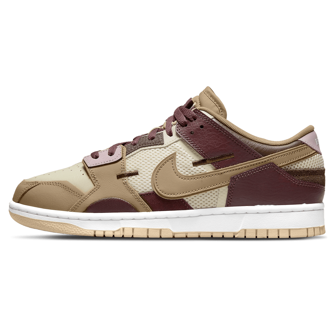 Nike Dunk Low Scrap 'Latte'- Streetwear Fashion - ellesey.com