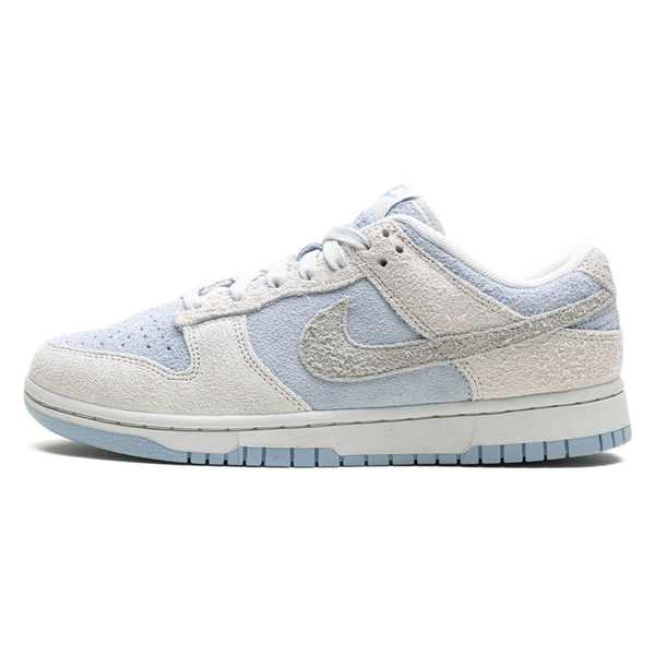 Nike Dunk Low "Suede - Photon Dust / Light Armory Blue"- Streetwear Fashion - ellesey.com