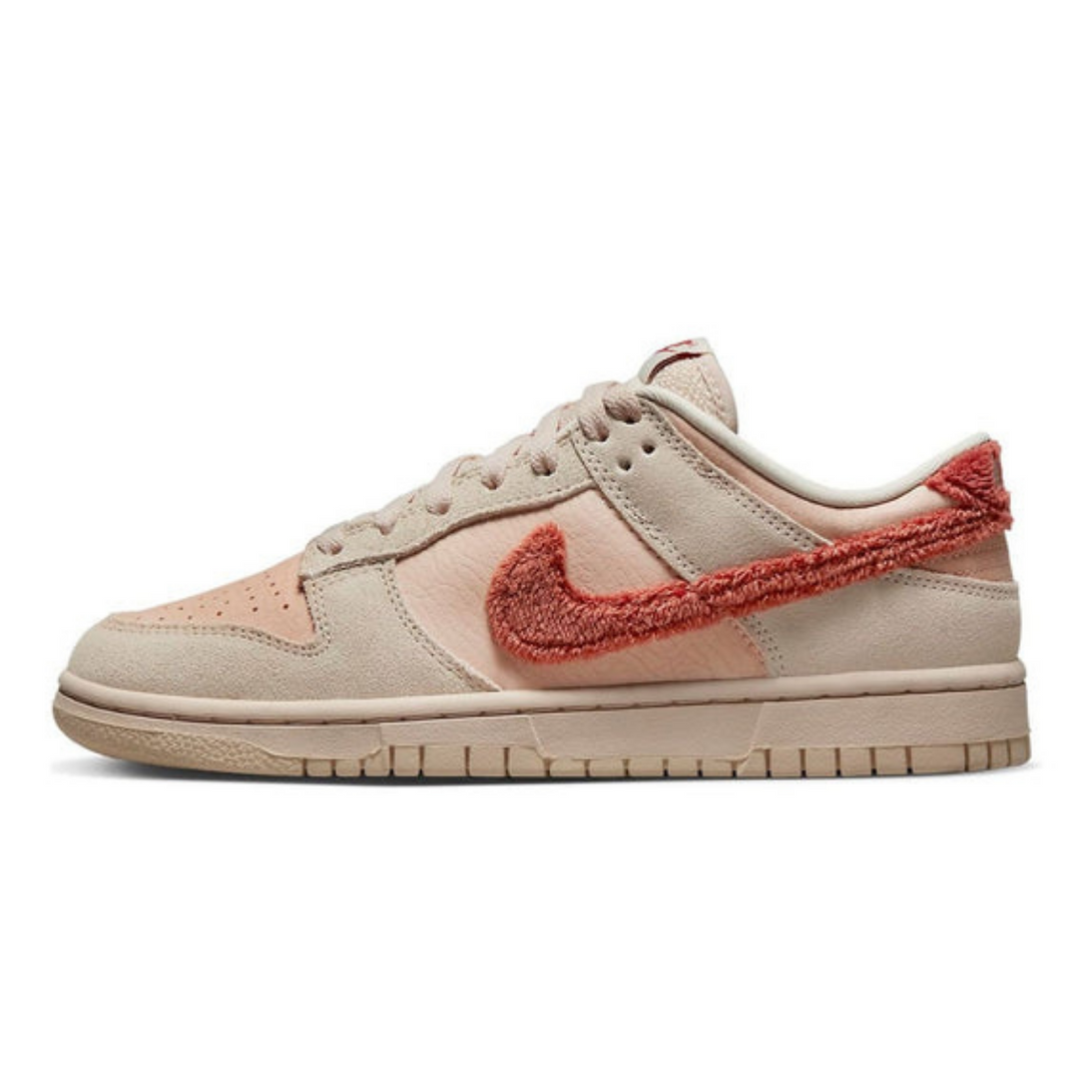 Nike Dunk Low 'Terry Swoosh'- Streetwear Fashion - ellesey.com