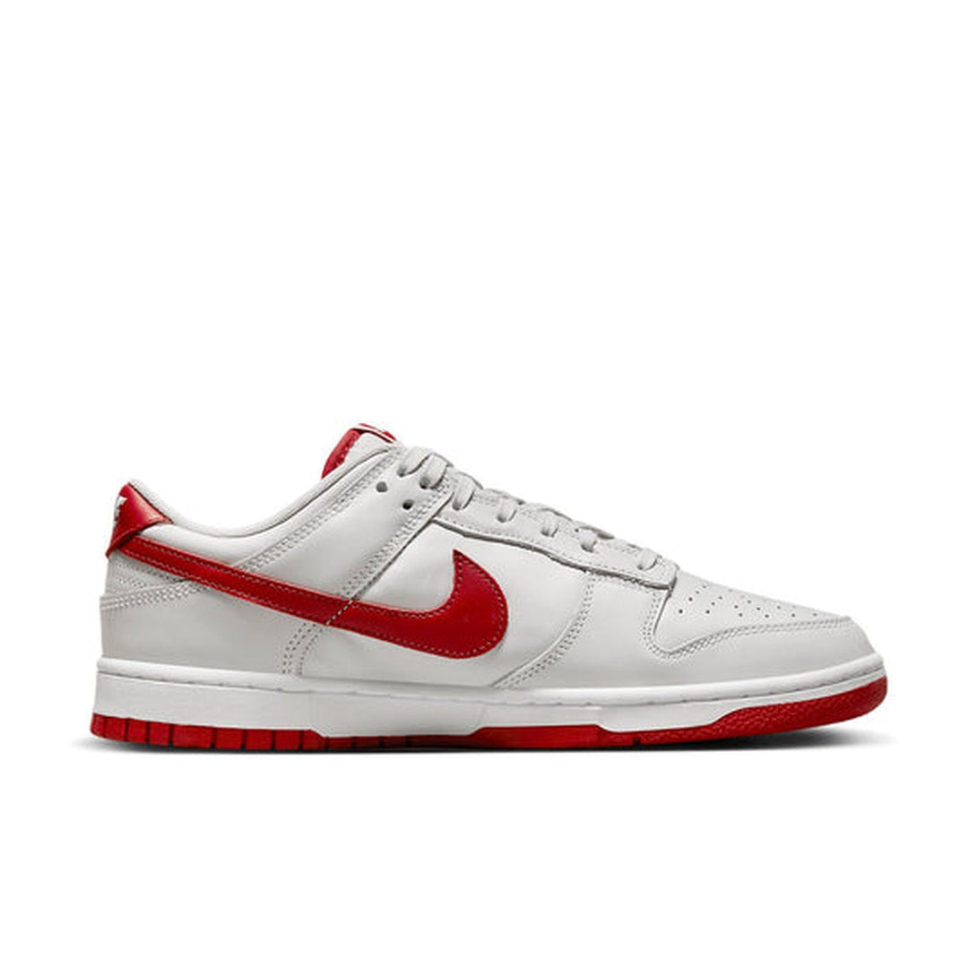 Nike Dunk Low 'Vast Grey Varsity Red'- Streetwear Fashion - ellesey.com