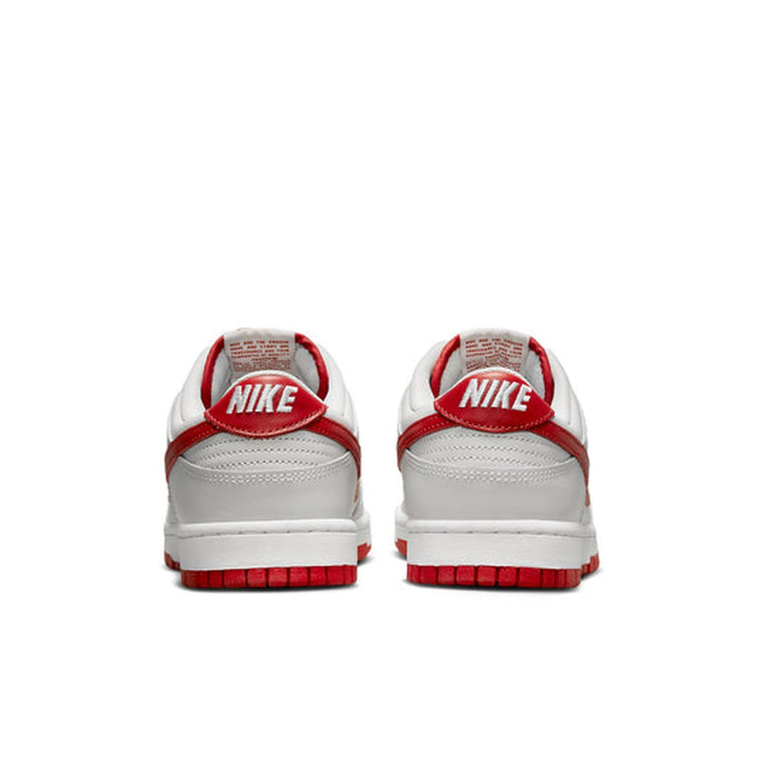 Nike Dunk Low 'Vast Grey Varsity Red'- Streetwear Fashion - ellesey.com