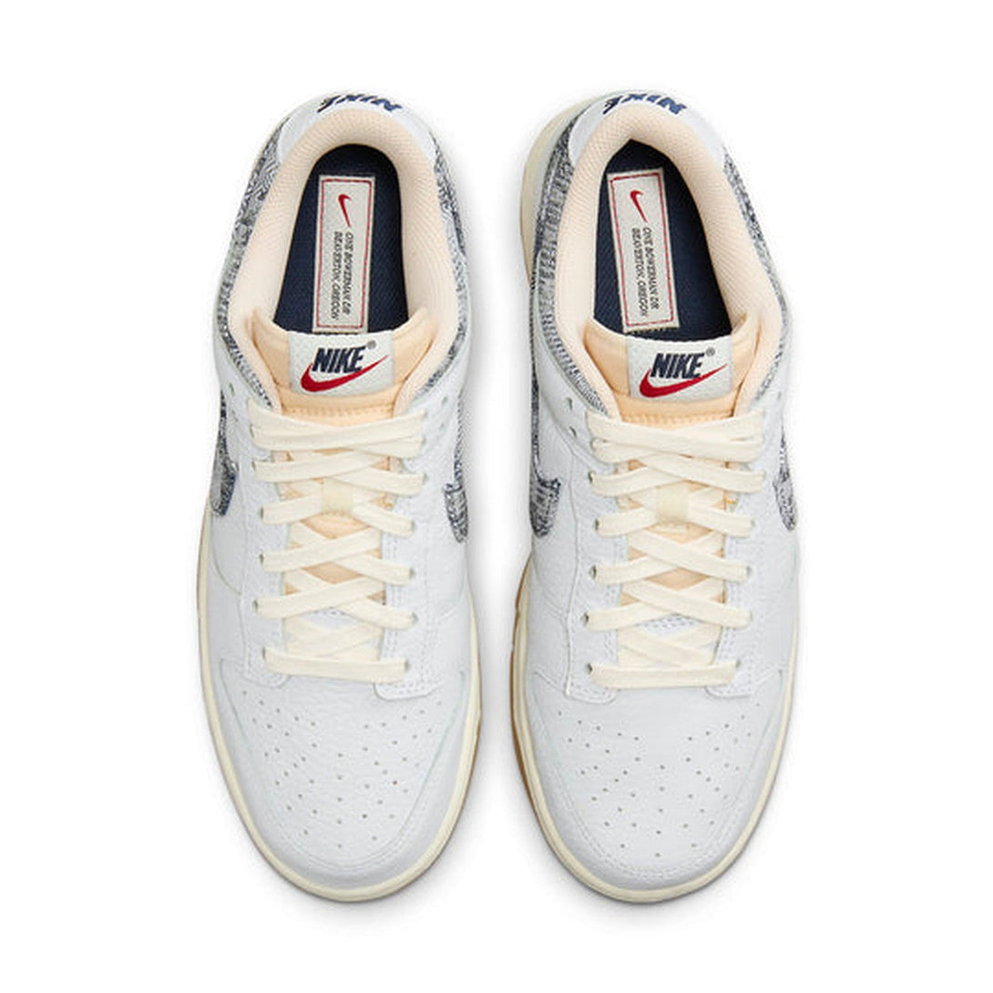 Nike Dunk Low 'Washed Denim'- Streetwear Fashion - ellesey.com