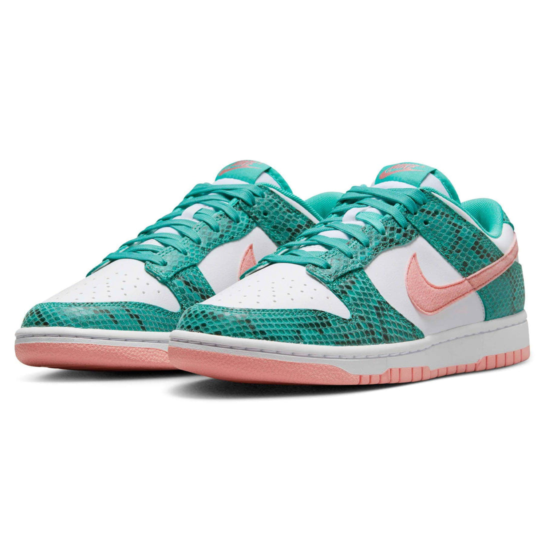 Nike Dunk Low 'Washed Teal Snakeskin'- Streetwear Fashion - ellesey.com