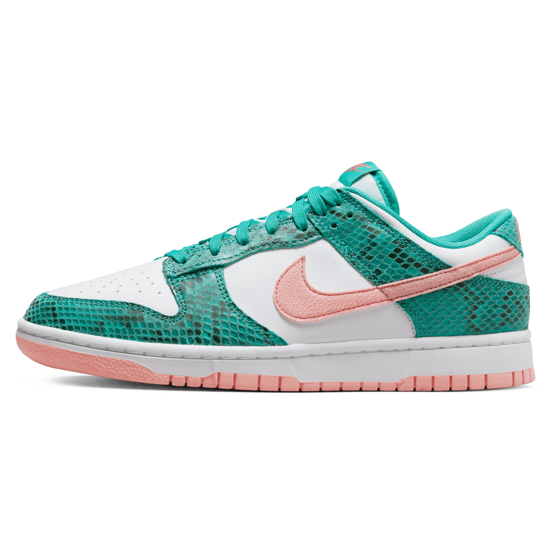 Nike Dunk Low 'Washed Teal Snakeskin'- Streetwear Fashion - ellesey.com