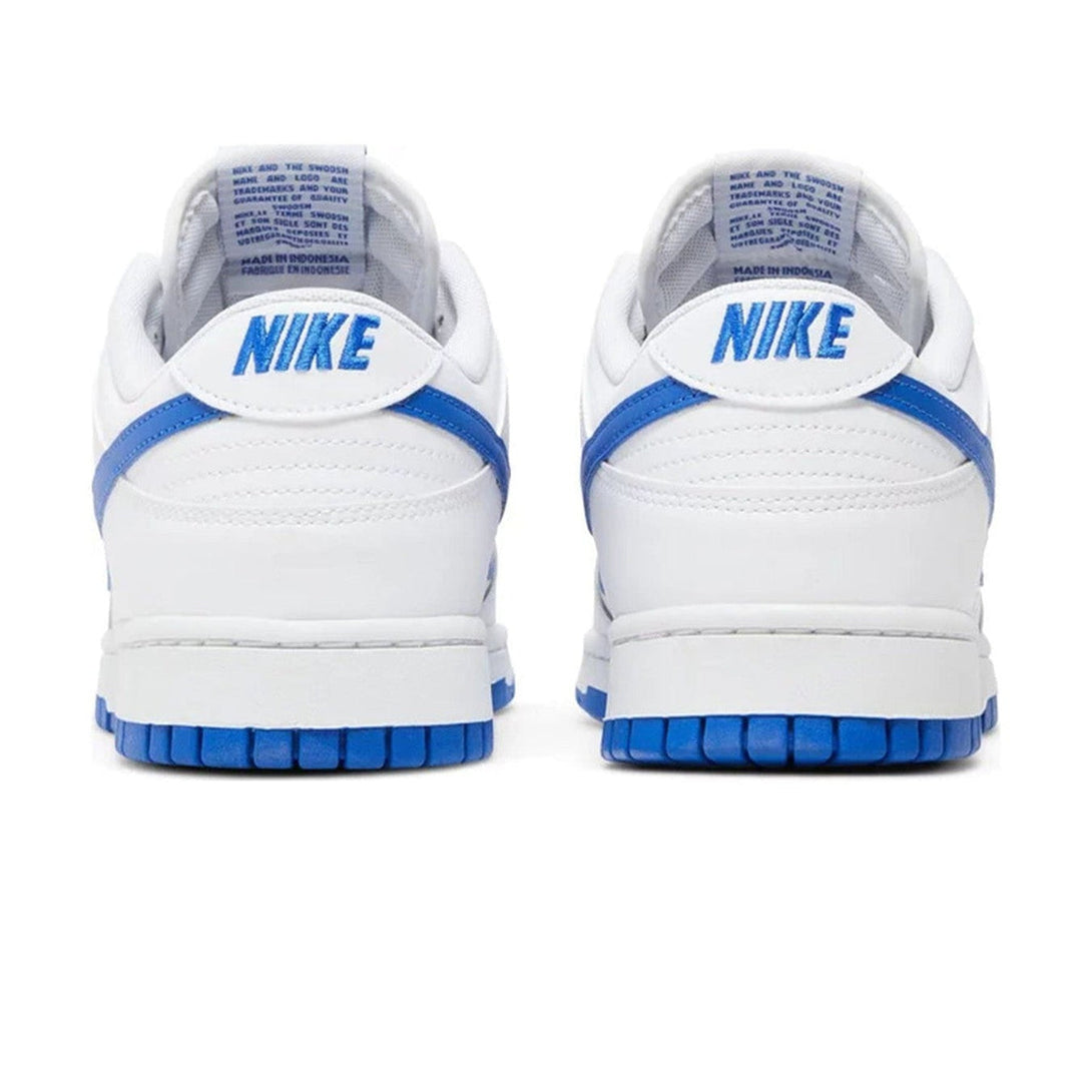 Nike Dunk Low 'White Hyper Royal'- Streetwear Fashion - ellesey.com