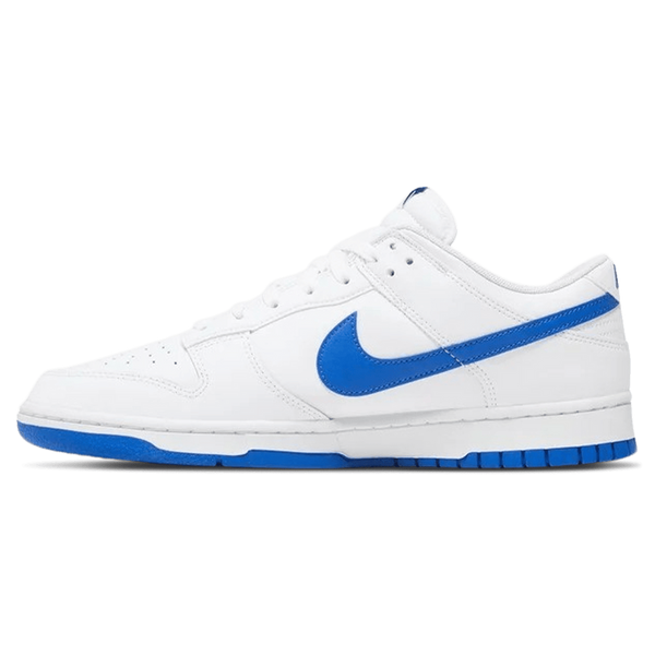 Nike Dunk Low 'White Hyper Royal'- Streetwear Fashion - ellesey.com