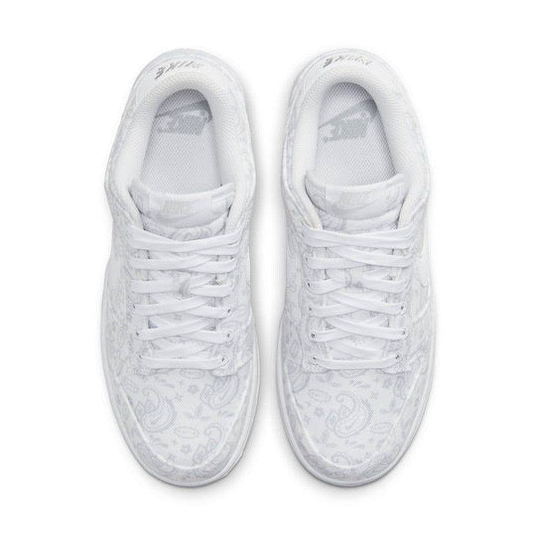 Nike Dunk Low 'White Paisley'- Streetwear Fashion - ellesey.com