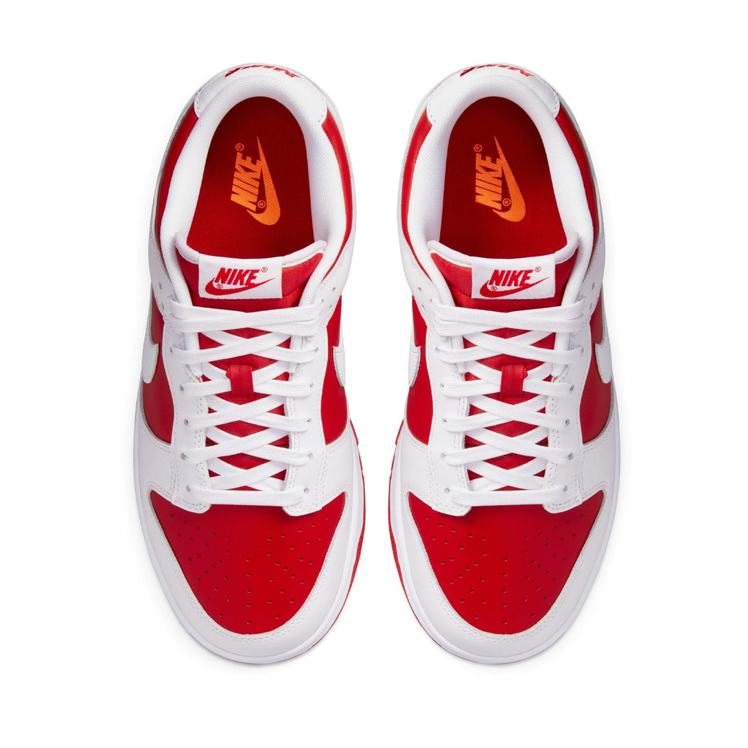 Nike Dunk Low 'White University Red'- Streetwear Fashion - ellesey.com