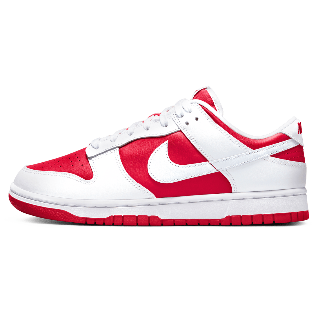 Nike Dunk Low 'White University Red'- Streetwear Fashion - ellesey.com