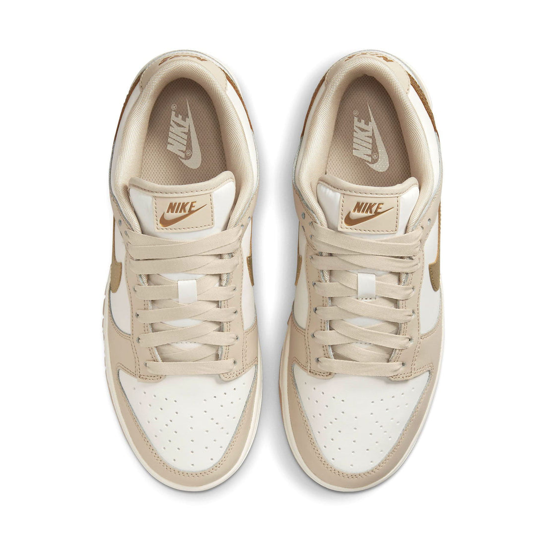 Nike Dunk Low Wmns 'Gold Swoosh'- Streetwear Fashion - ellesey.com