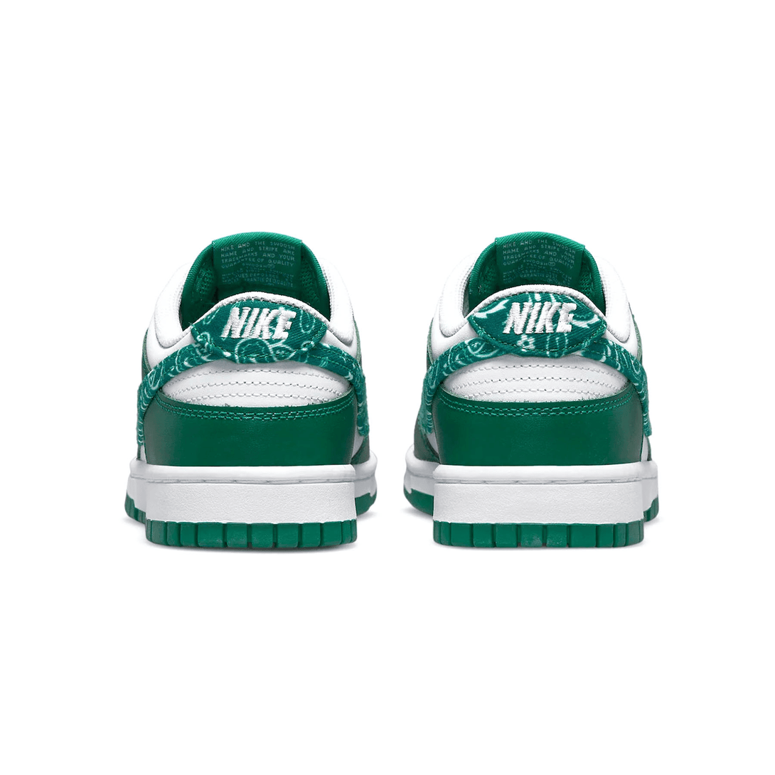 Nike Dunk Low Wmns 'Green Paisley'- Streetwear Fashion - ellesey.com