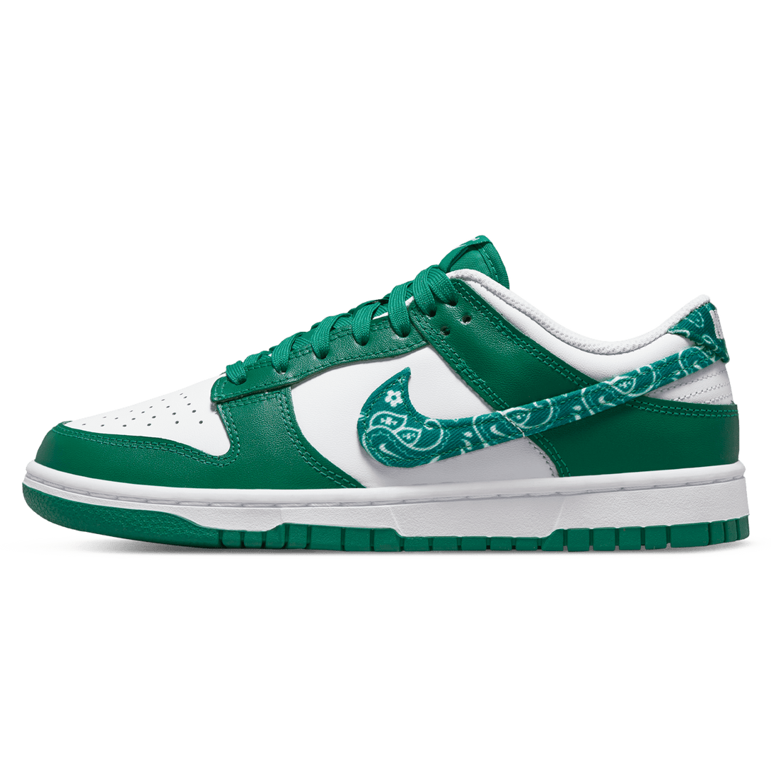 Nike Dunk Low Wmns 'Green Paisley'- Streetwear Fashion - ellesey.com