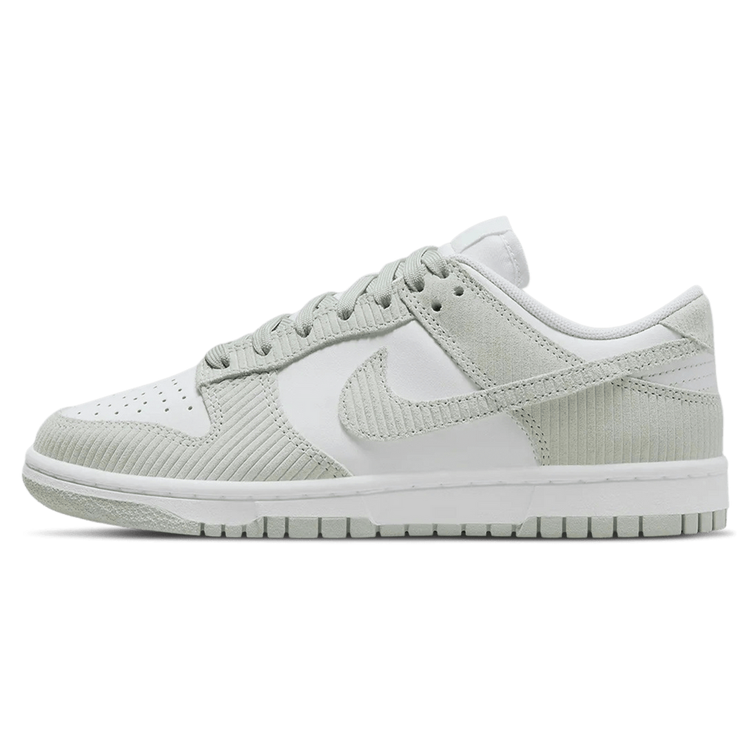 Nike Dunk Low Wmns 'Light Silver Corduroy'- Streetwear Fashion - ellesey.com