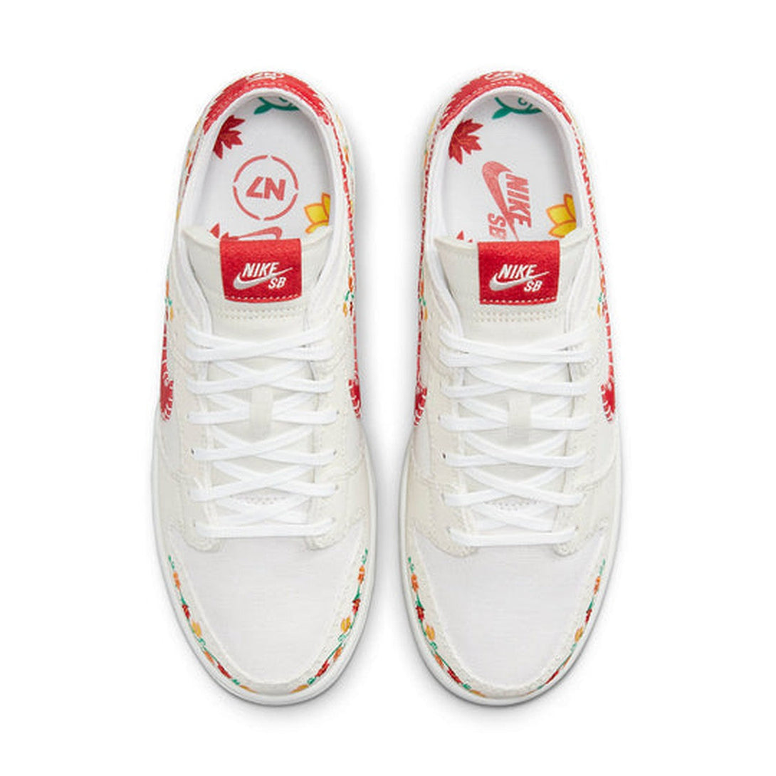 Nike SB Dunk Low 'N7 Opti Yellow University Red'- Streetwear Fashion - ellesey.com