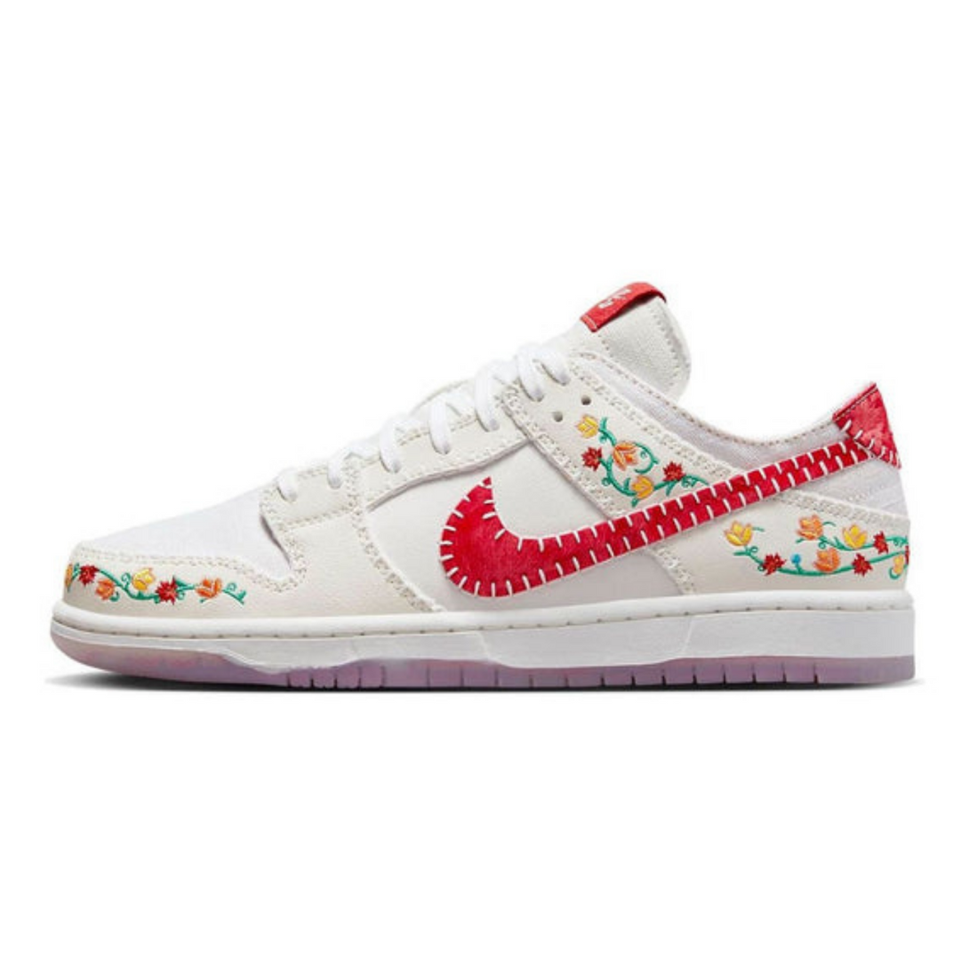 Nike SB Dunk Low 'N7 Opti Yellow University Red'- Streetwear Fashion - ellesey.com