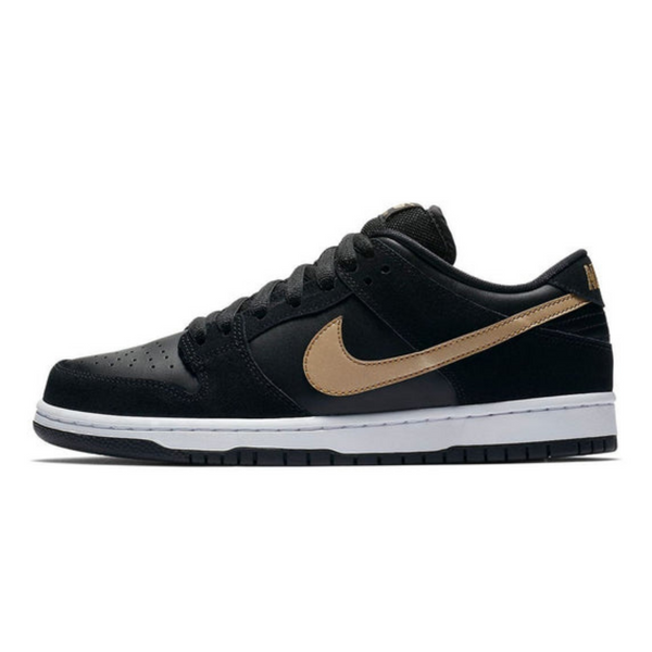 Nike SB Dunk Low Pro 'Metallic Gold'- Streetwear Fashion - ellesey.com