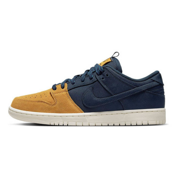 Nike SB Dunk Low Pro 'Midnight Navy Desert Ochre'- Streetwear Fashion - ellesey.com