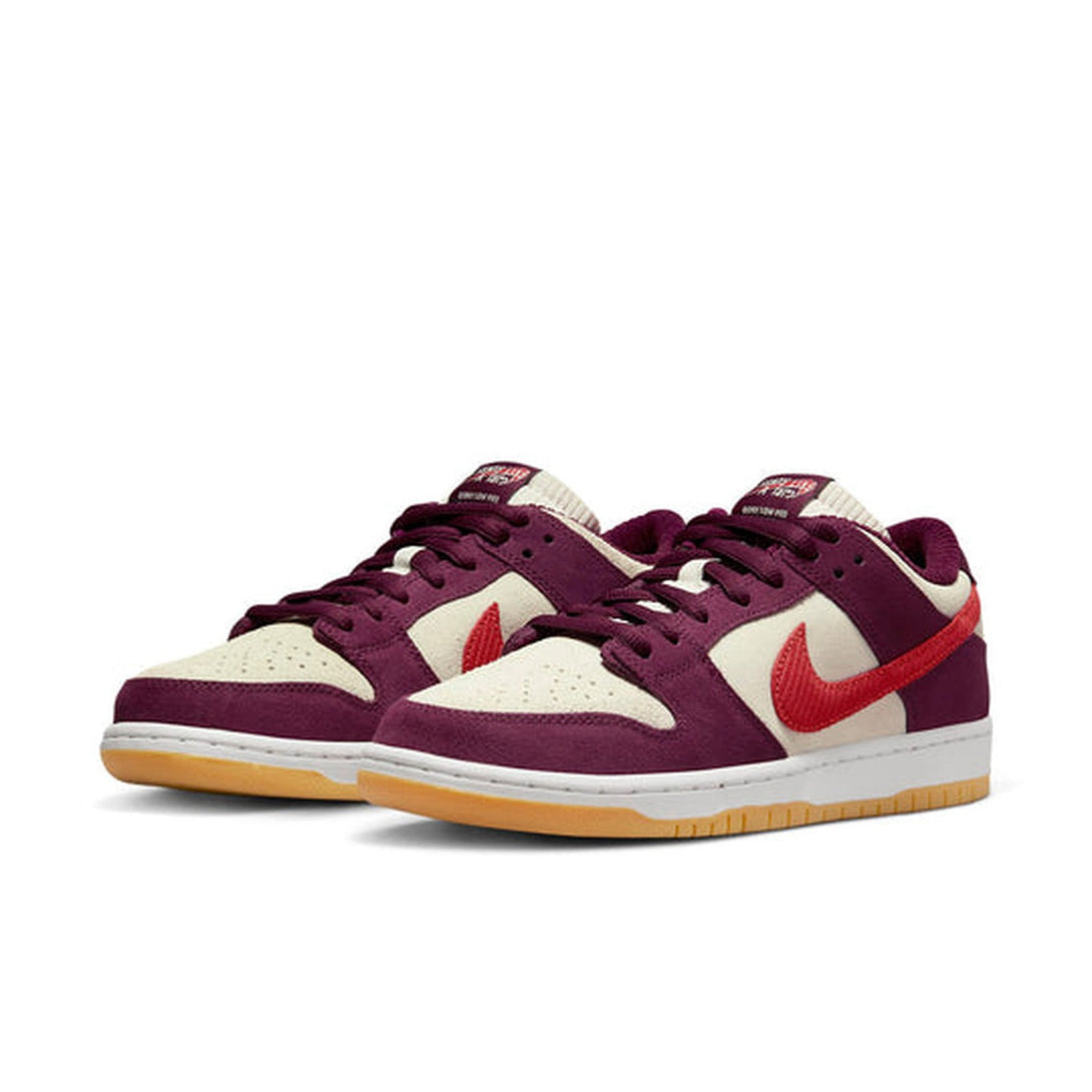 Nike SB Dunk Low 'Summit White Barely Rose University Red'- Streetwear Fashion - ellesey.com