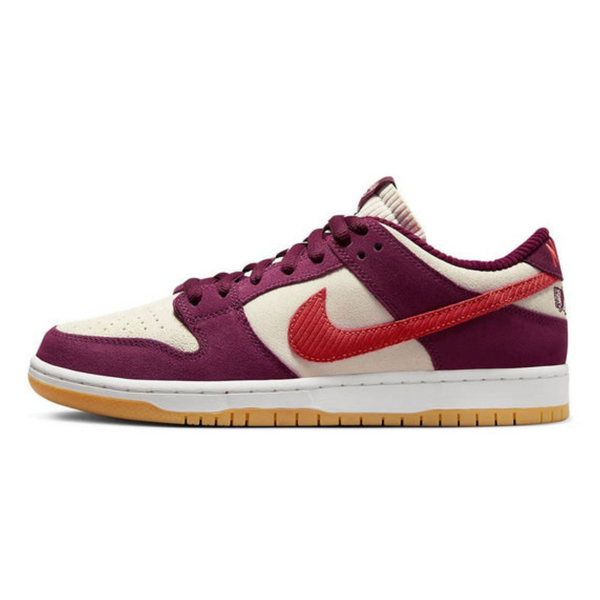 Nike SB Dunk Low 'Summit White Barely Rose University Red'- Streetwear Fashion - ellesey.com