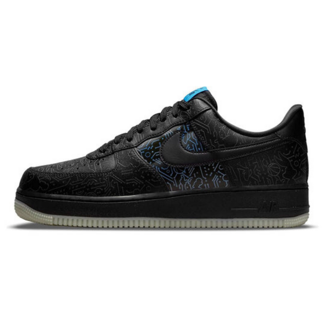 Nike Space Jam x Air Force 1 '07 'Computer Chip'- Streetwear Fashion - ellesey.com